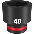 Product Image of SHOCKWAVE Impact Duty 3/4" Drive 40MM Standard 6 Point Socket, 49-66-6378