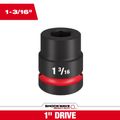 Product Image of SHOCKWAVE Impact Duty 1" Drive 1-3/16" Standard 6 Point Socket, 49-66-6551