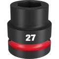 Product Image of SHOCKWAVE Impact Duty 1" Drive 27MM Standard 6 Point Socket, 49-66-6592