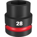 Product Image of SHOCKWAVE Impact Duty 1" Drive 28MM Standard 6 Point Socket, 49-66-6593