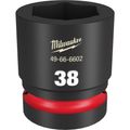 Product Image of SHOCKWAVE Impact Duty 1" Drive 38MM Standard 6 Point Socket, 49-66-6602