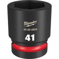 Product Image of SHOCKWAVE Impact Duty 1" Drive 41MM Standard 6 Point Socket, 49-66-6604