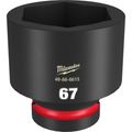 Product Image of SHOCKWAVE Impact Duty 1" Drive 67MM Standard 6 Point Socket, 49-66-6615