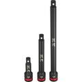 Product Image of 3 Piece SHOCKWAVE Impact Duty 1/2" Drive Extension Set, 49-66-6715