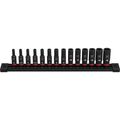 Product Image of 14 Piece SHOCKWAVE Impact Duty Metric Deep 6 Point Socket Set, 49-66-7003