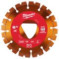 Product Image of Orange 6" x .100" Diamond Blade for Green Concrete Saws (Soft), 49-93-7264