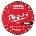 Product Image of 14" Diamond Ultra Segmented Turbo General-Purpose Diamond Blade for M12 and M18 Cable Strippers, 49-93-7540