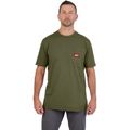 Product Image of GRIDIRON Pocket T-Shirt - Short Sleeve Green (3XL) 605GN-3X