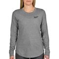 Product Image of Women's FREEFLEX Hybrid Tee - Long Sleeve Gray S, F552G-S