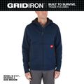 Product Image of GRIDIRON Full-Zip Hoodie (XL) M250U-XL