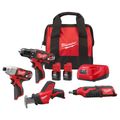 Product Image of M12 Drill/Driver, Rotary Tool, Impact Driver, HACKZALL Saw Kit