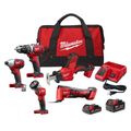 Product Image of M18 Drill/Driver, Impact Driver, Multi-Tool, HACKZALL Saw, Work Light Kit