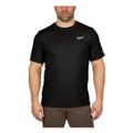 Product Image of Black WORKSKIN Lightweight Performance Shirt - Short Sleeve (XL), 414B-XLD