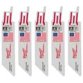 Product Image of 4" 18 TPI Thin Kerf SAWZALL Blades (5 Pack)