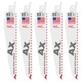 Product Image of 6" 5 TPI The Ax SAWZALL Blades (25 Pack)