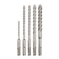 Product Image of 5 PC SDS Plus 4CT MX4 Rotary Hammer Drill Bit Set, 48-20-7498