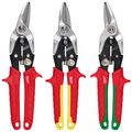Product Image of 3 Piece Aviation Snip Set w/ Left, Right & Straight Aviation Snips