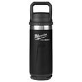 Product Image of PACKOUT 18oz Insulated Bottle with Chug Lid (Black)