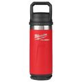 Product Image of PACKOUT 18oz Insulated Bottle with Chug Lid (Red)
