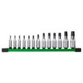 Product Image of 13 Piece 1/4" and 3/8" Drive TORX Bit Socket Set