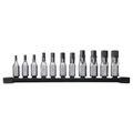 Product Image of 11 Piece 3/8" Drive Hex Bit Socket Set - Metric