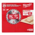 Product Image of 7-1/4" 24T Construction Worm Drive Framing Contractor Pack (Pack of 25), 48-40-1713