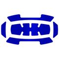 Product Image of 5 Piece BOLT Reflective Sticker Set - Blue