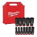 Product Image of 12 Piece SHOCKWAVE Impact Duty 1/2" Drive SAE Deep 6 Point Socket Set