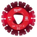 Product Image of Red 6" x .100" Diamond Blade for Green Concrete (Standard), 49-93-7263