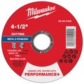 Product Image of 4-1/2" x .045" x 7/8" Performance & Metal Cut Off Wheel - Type 1