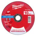 Product Image of 6" x .045" x 7/8" Performance & Metal Cut Off Wheels - Type 1 (10 Pack)