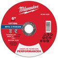 Product Image of 6" x .045" x 7/8" Performance & Metal Cut Off Wheels - Type 1 (100 Pack)