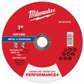 Product Image of 7" x 1/16" x 7/8" Performance & Metal Cut Off Wheel - Type 1