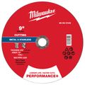 Product Image of 9" x 3/32" x 7/8" Performance & Metal Cut Off Wheel - Type 1