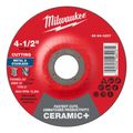 Product Image of 4-1/2" x .045" x 7/8" Ceramic & Metal Cut Off Wheel - Type 27