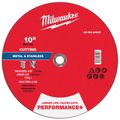 Product Image of 10" x 3/32" x 5/8" Performance & Metal Cut Off Wheel - Type 1