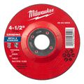 Product Image of 4-1/2" x 1/4" x 7/8" Metal Grinding Wheels - Type 27 (10 Pack)