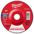 Product Image of 5" x 1/4" x 7/8" Performance & Metal Grinding Wheels - Type 27 (25 Pack)