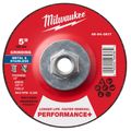 Product Image of 5" x 1/4" x 5/8"-11 Performance & Metal Grinding Wheel - Type 27