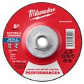 Product Image of 5" x 1/8" x 5/8"-11 Performance & Dual Metal Cut & Grind Wheel - Type 27