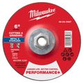 Product Image of 6" x 1/8" x 5/8"-11 Performance & Dual Metal Cut & Grind Wheel - Type 27