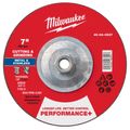 Product Image of 7" x 1/8" x 5/8"-11 Performance & Dual Metal Cut & Grind Wheel - Type 27