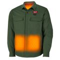 Product Image of M12 Heated Shirt Jacket, Green (L), M103E-21L