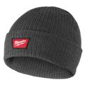 Product Image of Rib-Knit Cuffed Beanie - Gray