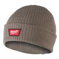 Product Image of Rib-Knit Cuffed Beanie - Brown
