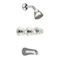 Product Image of Chateau Chrome Standard Tub/shower Trim w/ 3 Knobs, 2995EP