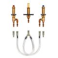 Product Image of M-pact 2 Handle Roman Tub Valve 10"-24" Center 1/2" PEX/1/2" Expansion PEX
