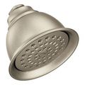 Product Image of Brushed Nickel 1 Function 4-3/8" Diameter Shower Head, 2.5 Gpm