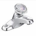 Product Image of Chateau Chrome 1 Handle Bathroom Faucet, Knob Handle