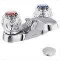 Product Image of Chateau Chrome 2 Handle Bathroom Faucet, Knob Handles, 64920
